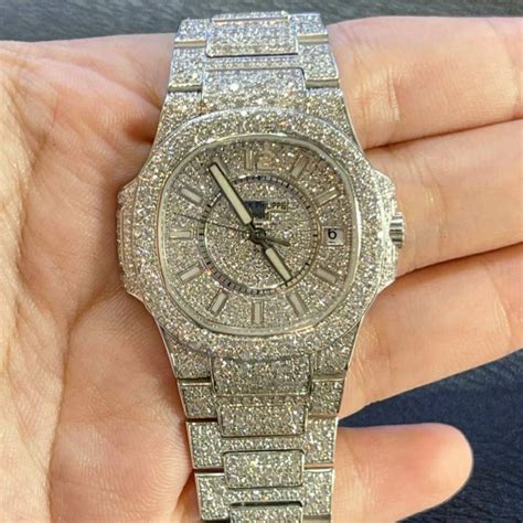 fake vvs diamond watch